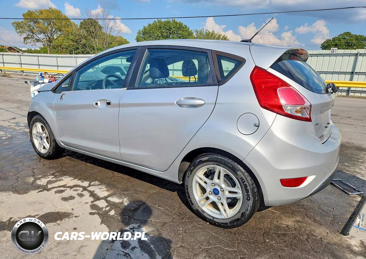 2019 Ford Fiesta Se VIN:3FADP4EJ0KM125799 - 2