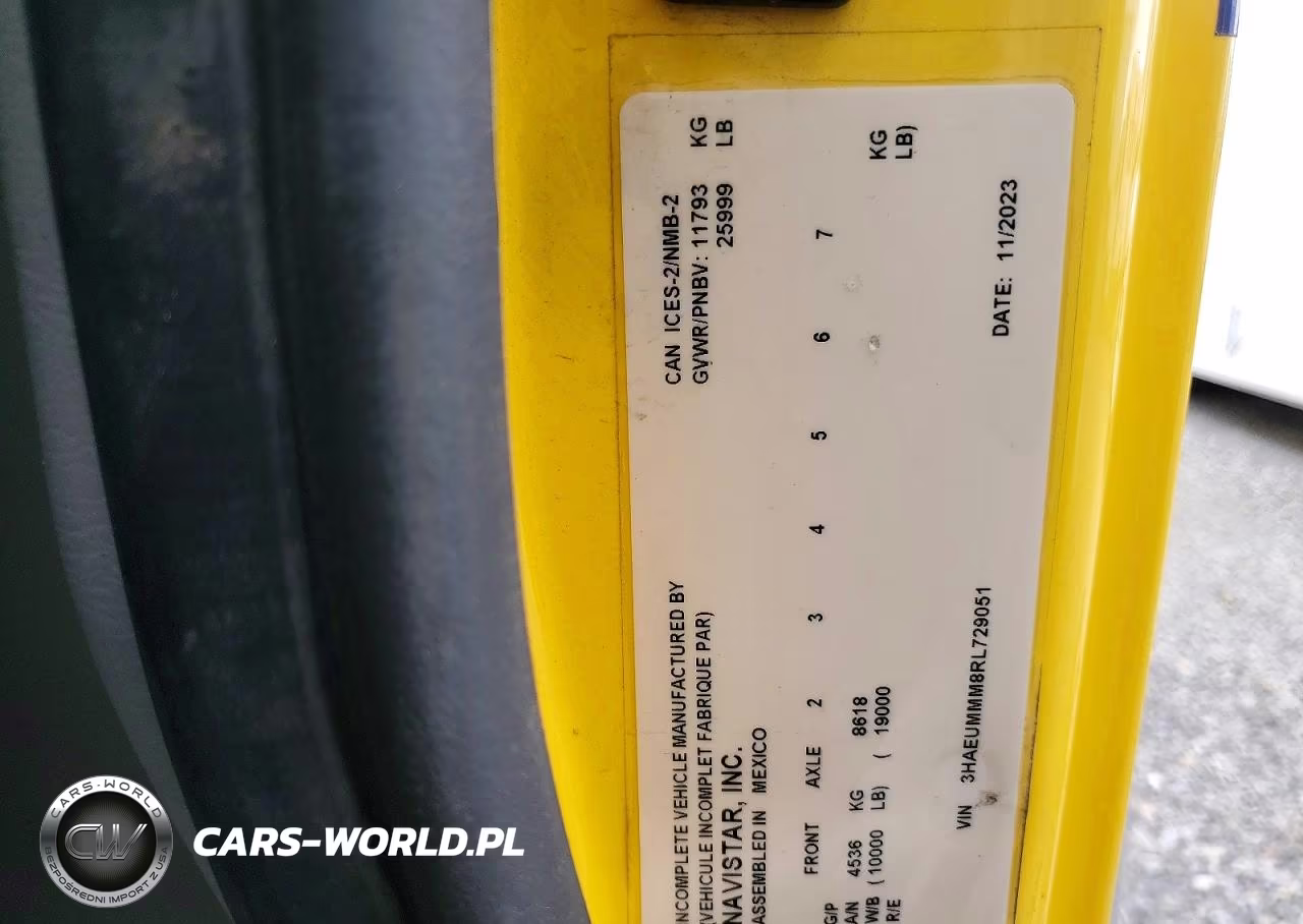 2024 International Mv607 Box Truck VIN:3HAEUMMM8RL729051 - 13