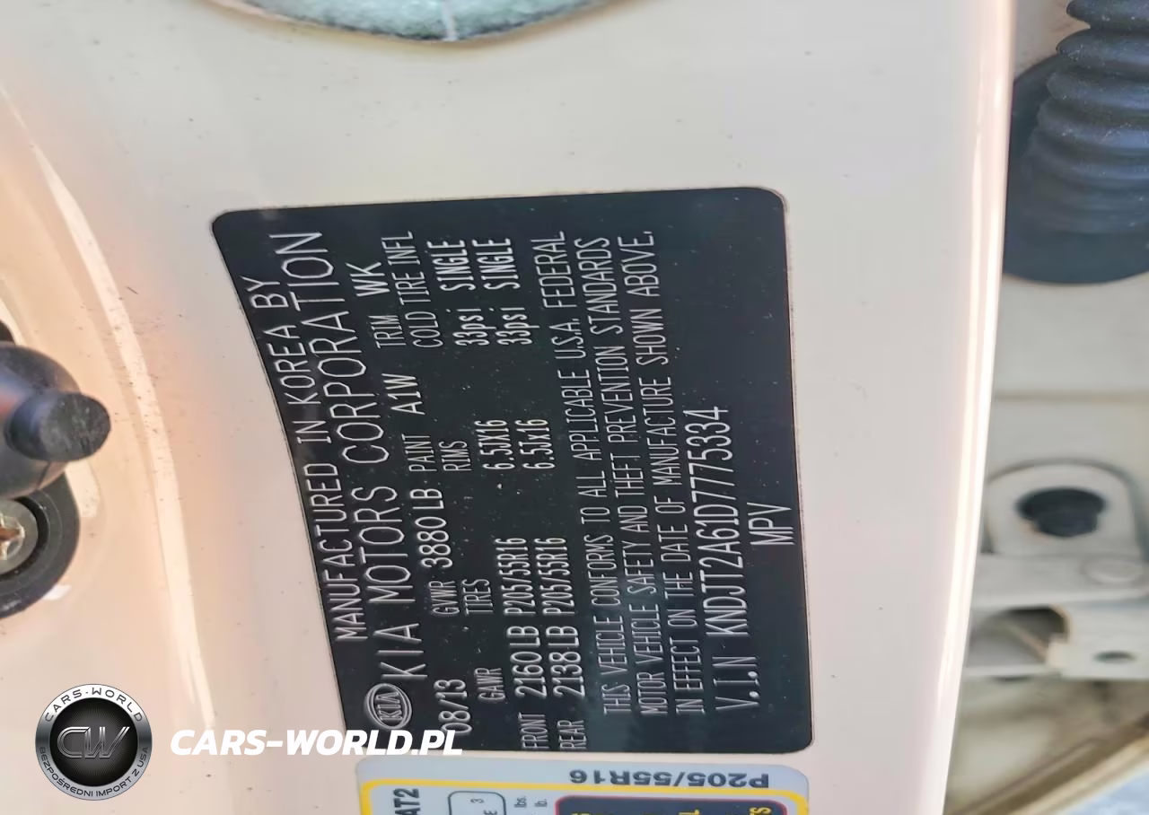 2013 Kia Soul + VIN:KNDJT2A61D7775334 - 13
