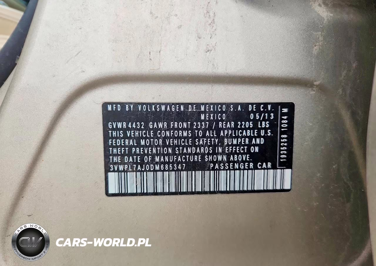 2013 Volkswagen Jetta Tdi VIN:3VWPL7AJ0DM685347 - 12