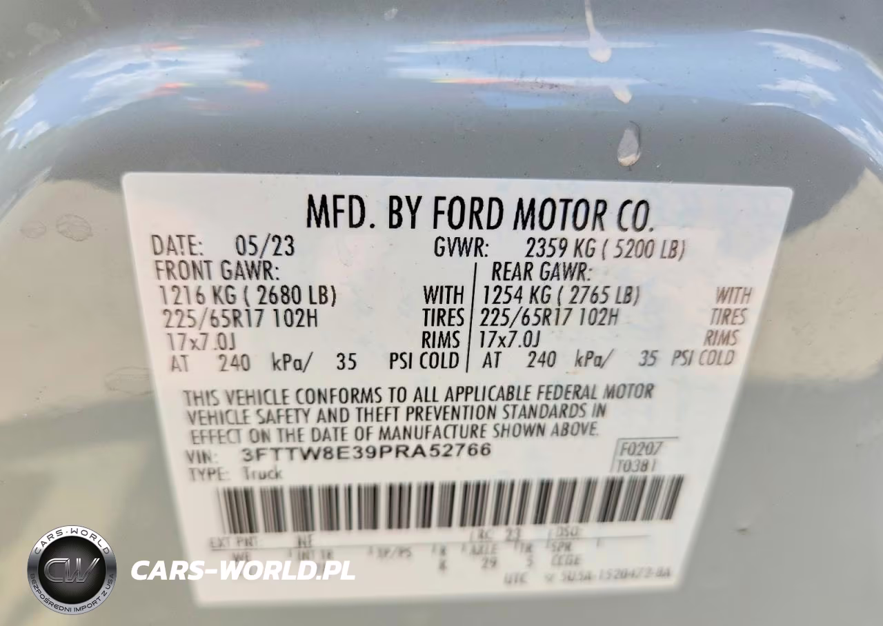 2023 Ford Maverick Xl VIN:3FTTW8E39PRA52766 - 13