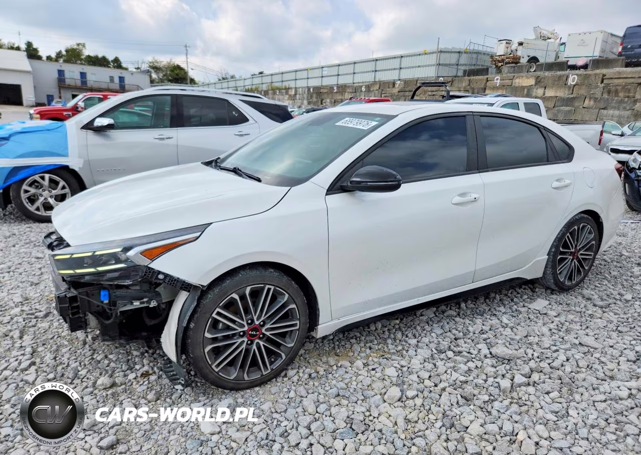 2022 Kia Forte Gt VIN:3KPF44ACXNE479203 - 1