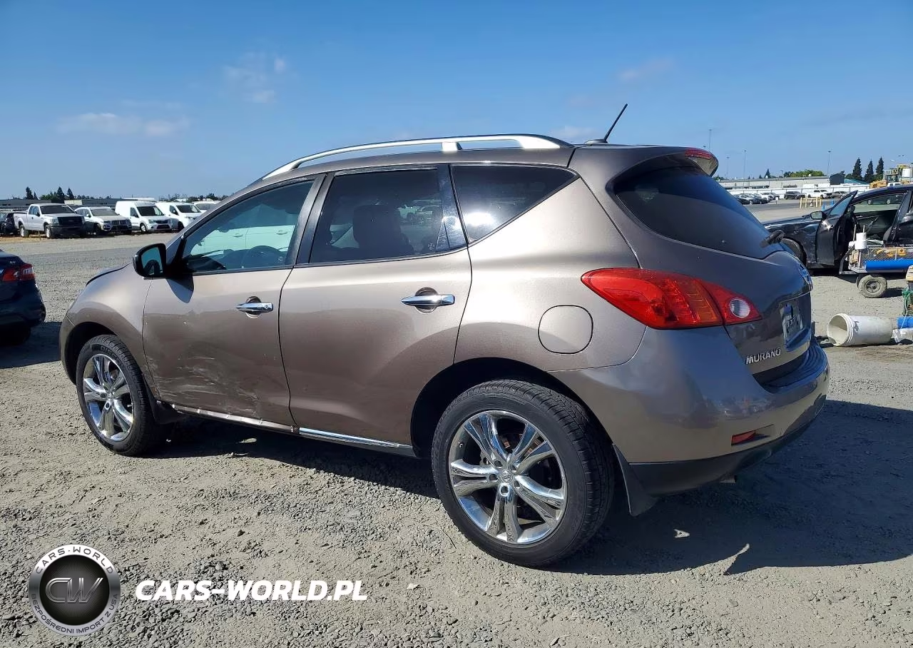 2009 Nissan Murano S VIN:JN8AZ18W09W139214 - 2
