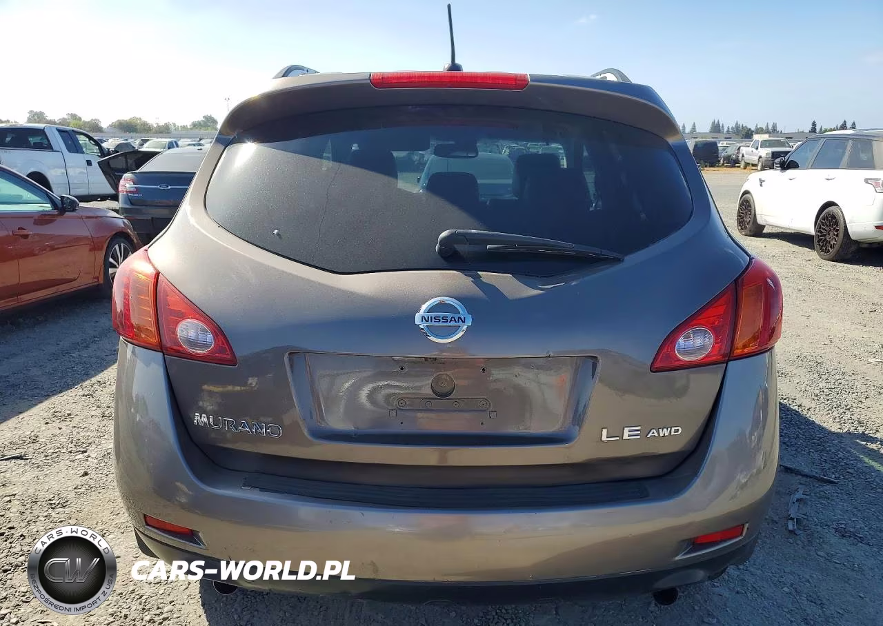 2009 Nissan Murano S VIN:JN8AZ18W09W139214 - 6