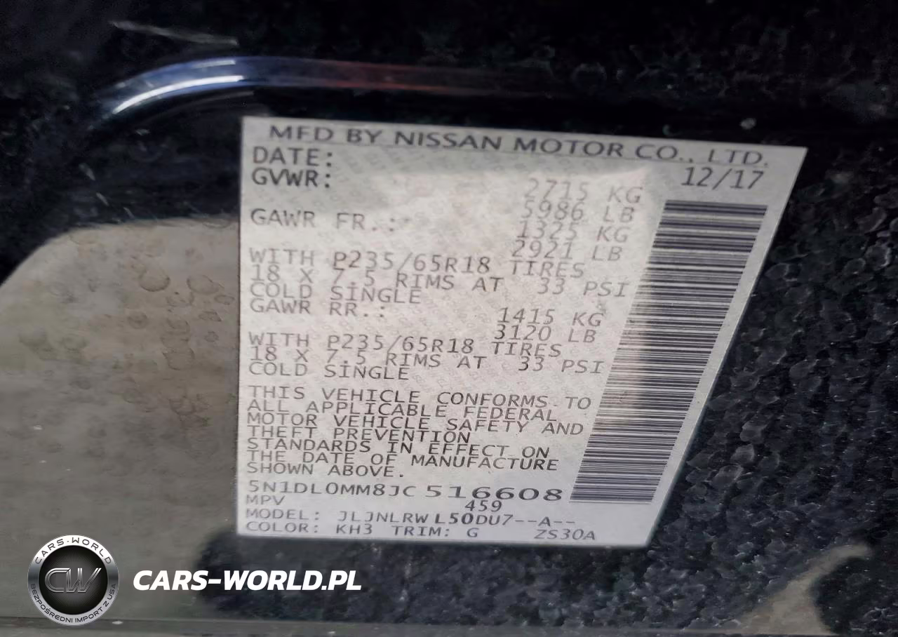 2018 Infiniti Qx60 Base VIN:5N1DL0MM8JC516608 - 13