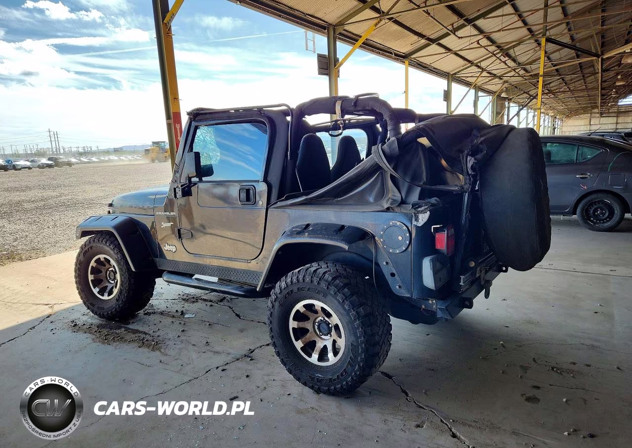 2002 Jeep Wrangler - Tj Sport VIN:1J4FA49S82P700114 - 2