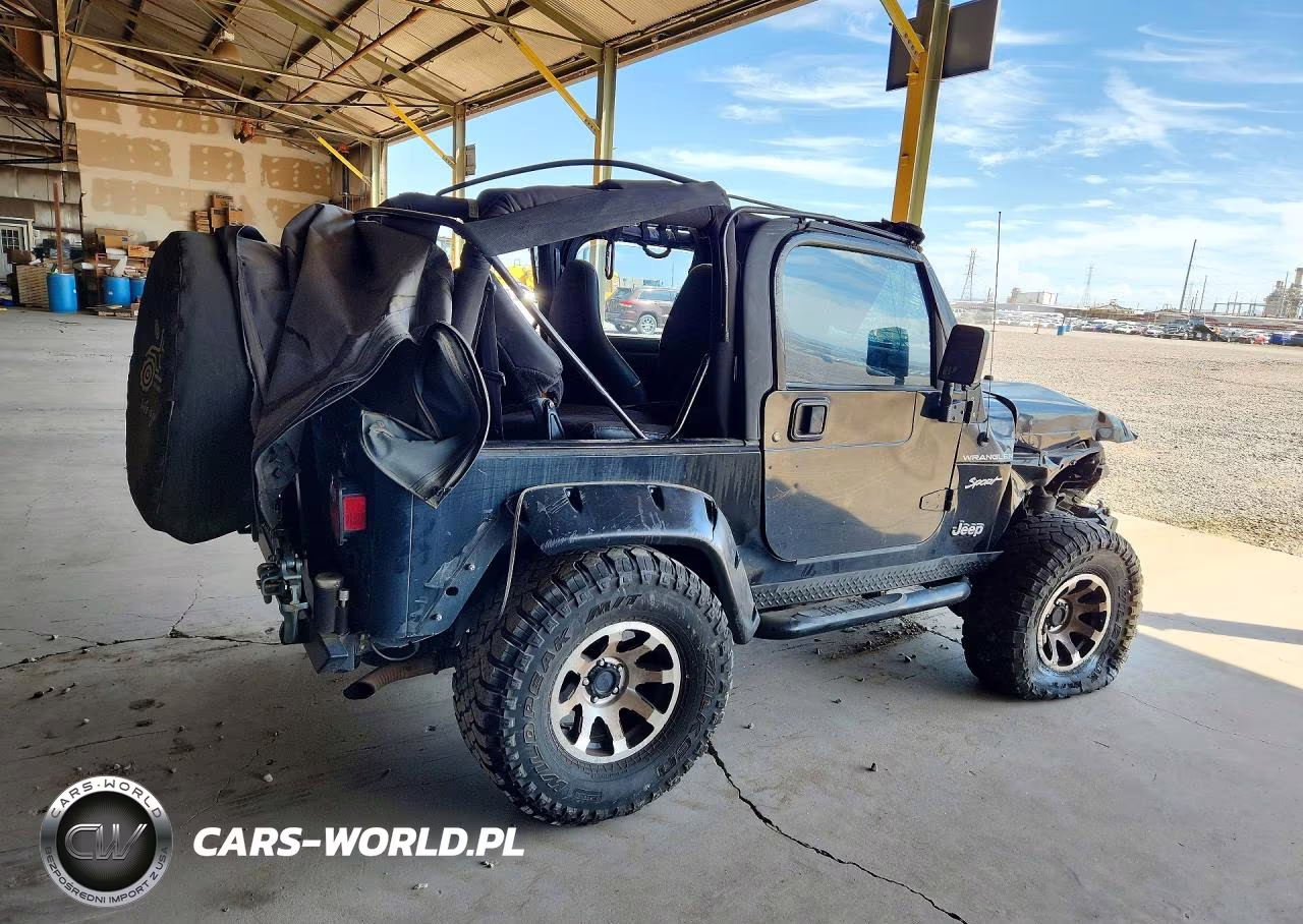 2002 Jeep Wrangler - Tj Sport VIN:1J4FA49S82P700114 - 3
