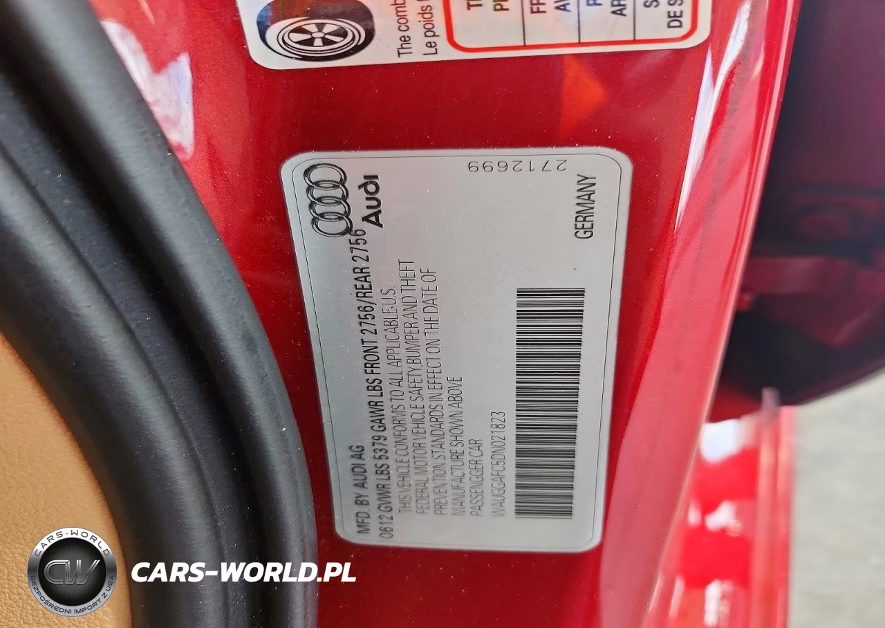 2013 Audi A6 Premium Plus VIN:WAUGGAFC5DN021823 - 12