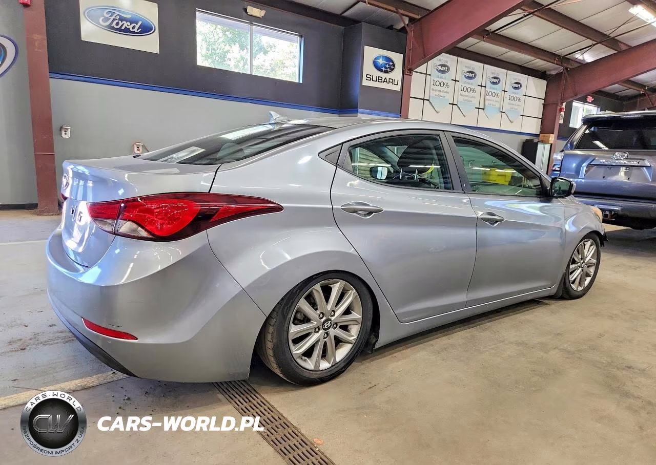 2015 Hyundai Elantra Se VIN:5NPDH4AE8FH613684 - 3