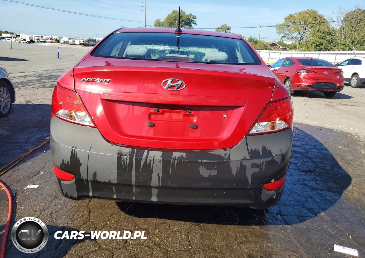 2017 Hyundai Accent Se VIN:KMHCT4AE4HU186079 - 6