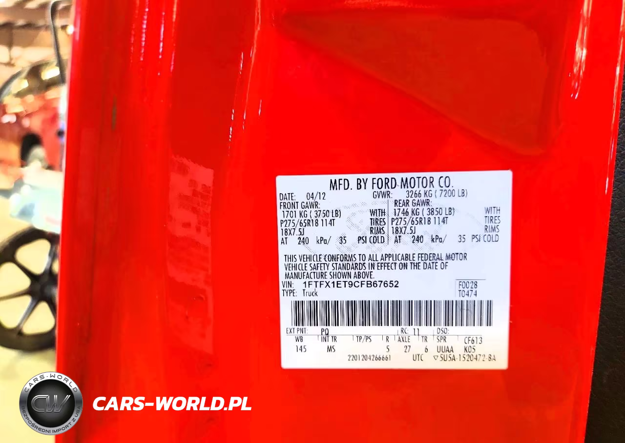 2012 Ford F150 Super Cab VIN:1FTFX1ET9CFB67652 - 12