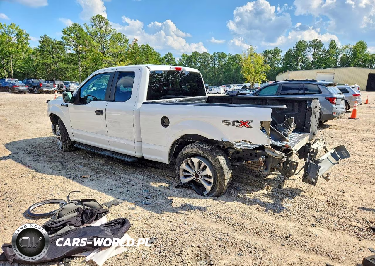2017 Ford F150 Super Cab VIN:1FTEX1CF8HFB29121 - 2