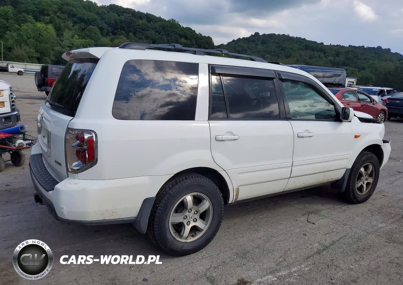 2007 Honda Pilot Exl VIN:5FNYF18777B008097 - 3