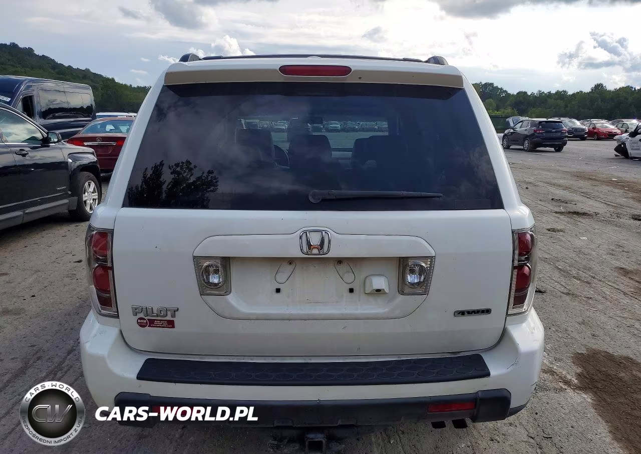 2007 Honda Pilot Exl VIN:5FNYF18777B008097 - 6