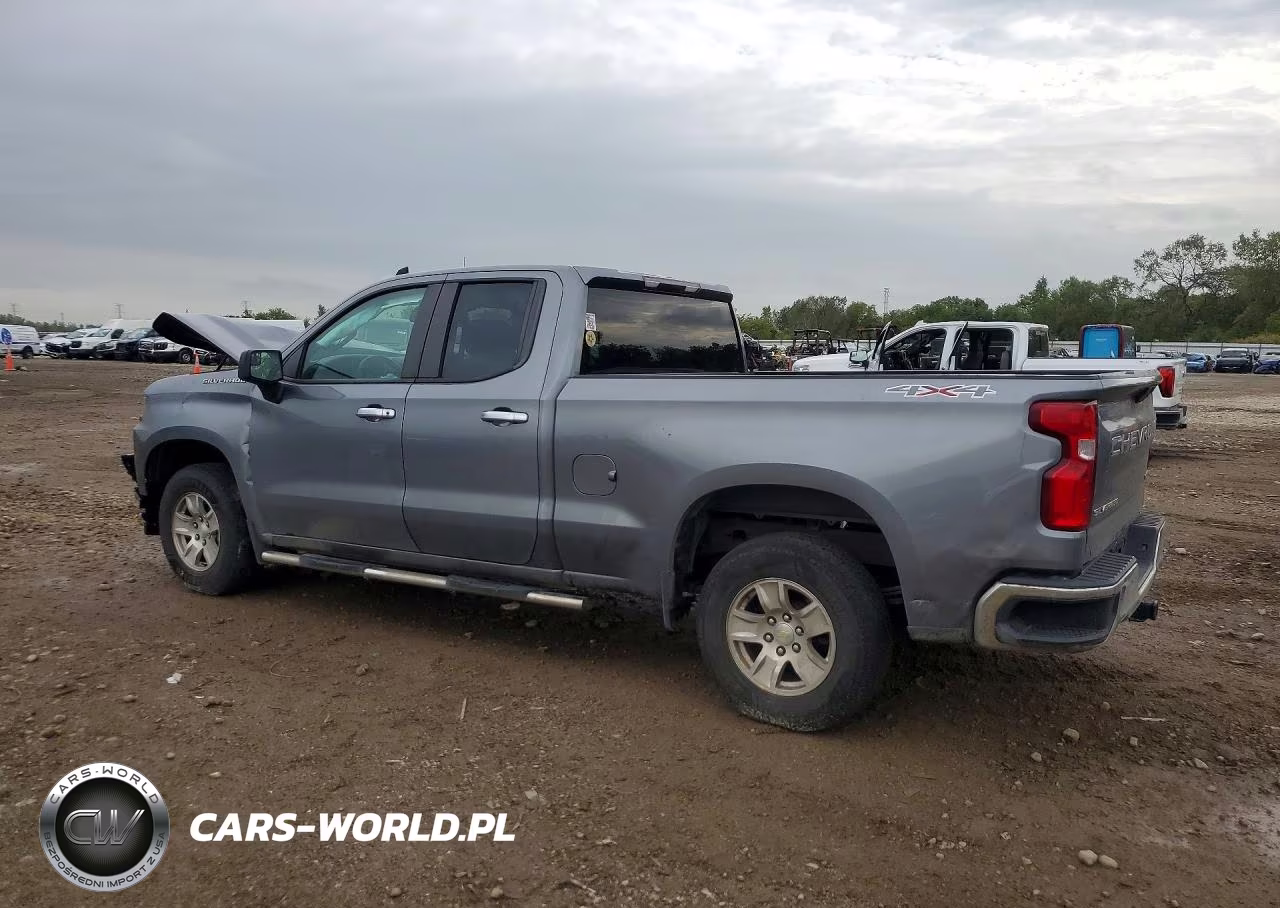 2021 Chevrolet Silverado K1500 Custom VIN:1GCRYBEH7MZ141644 - 2