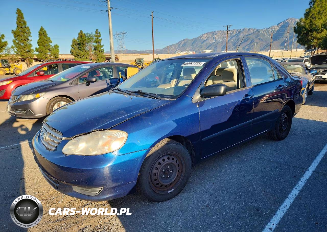 2004 Toyota Corolla Ce VIN:1NXBR32E64Z324072 - 1