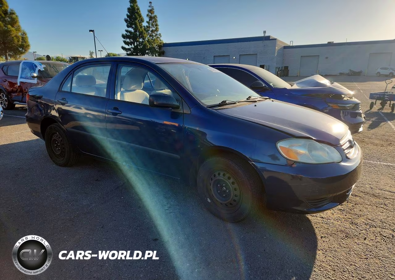 2004 Toyota Corolla Ce VIN:1NXBR32E64Z324072 - 4