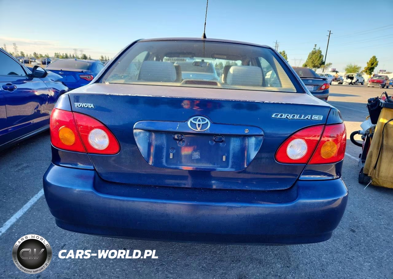 2004 Toyota Corolla Ce VIN:1NXBR32E64Z324072 - 6
