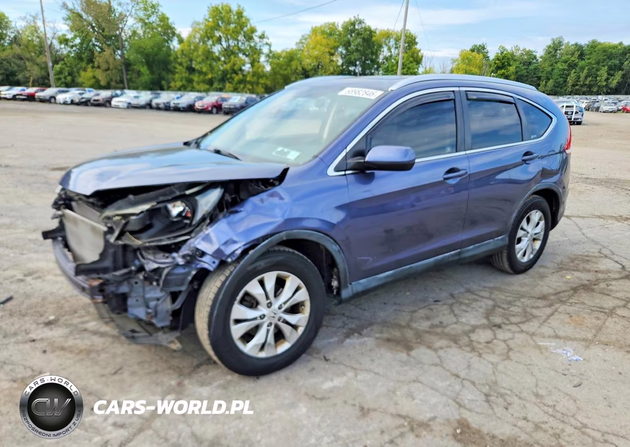 2012 Honda Cr-V Ex-L VIN:JHLRM4H77CC012432 - 1