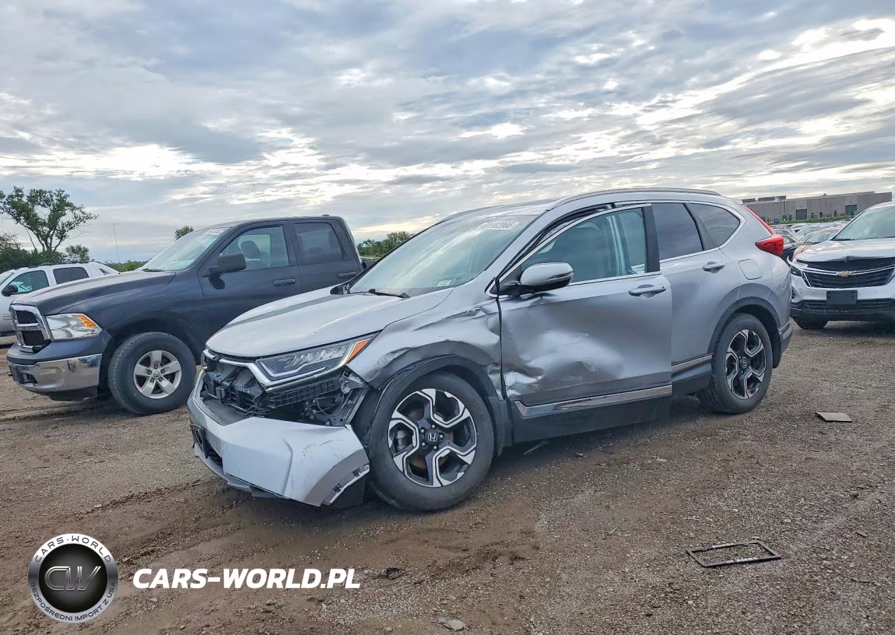2019 Honda Cr-V Touring VIN:7FARW1H95KE012233 - 1