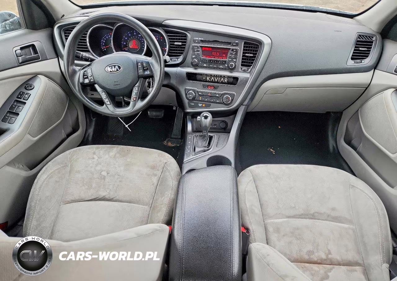 2013 Kia Optima Lx VIN:5XXGM4A76DG096064 - 8