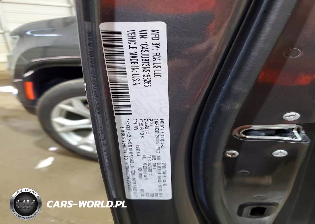 2022 Jeep Wagoneer Series Ii VIN:1C4SJUBT3NS158266 - 13