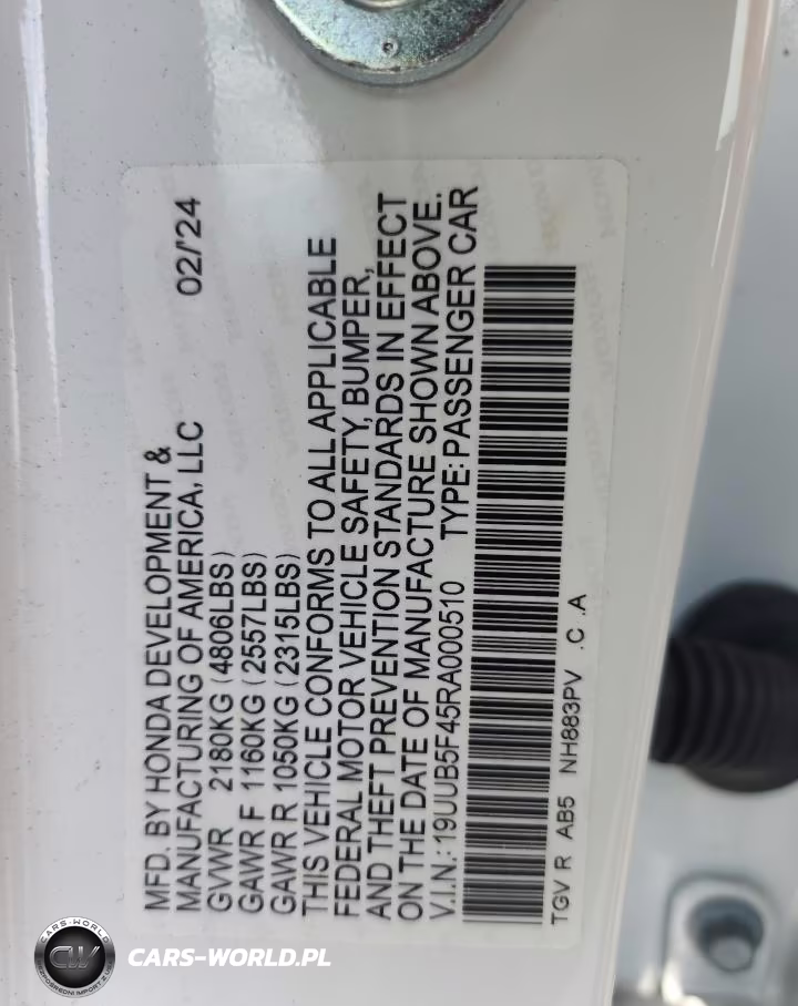 2024 Acura Tlx Technology VIN:19UUB5F45RA000510 - 12