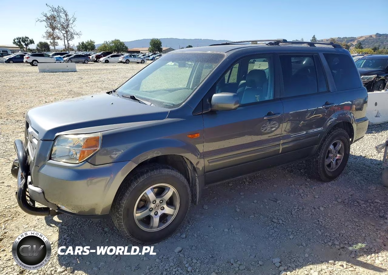 2008 Honda Pilot Exl VIN:5FNYF18748B047036 - 1