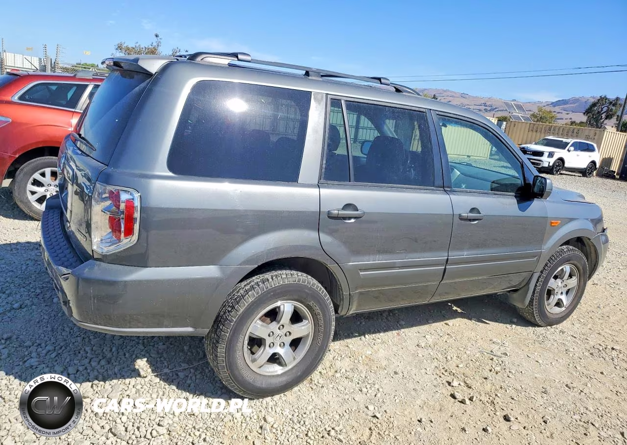 2008 Honda Pilot Exl VIN:5FNYF18748B047036 - 3