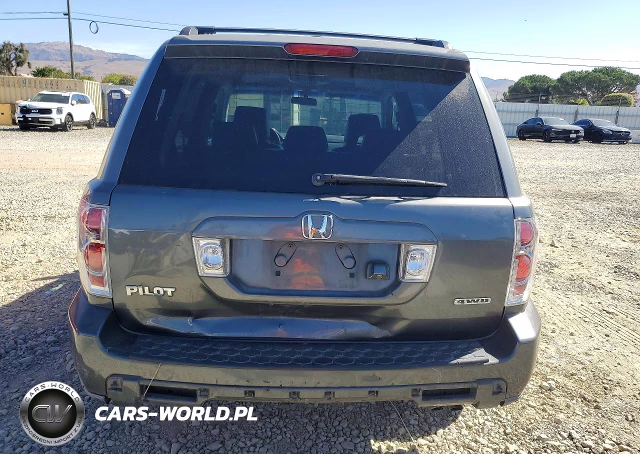 2008 Honda Pilot Exl VIN:5FNYF18748B047036 - 6