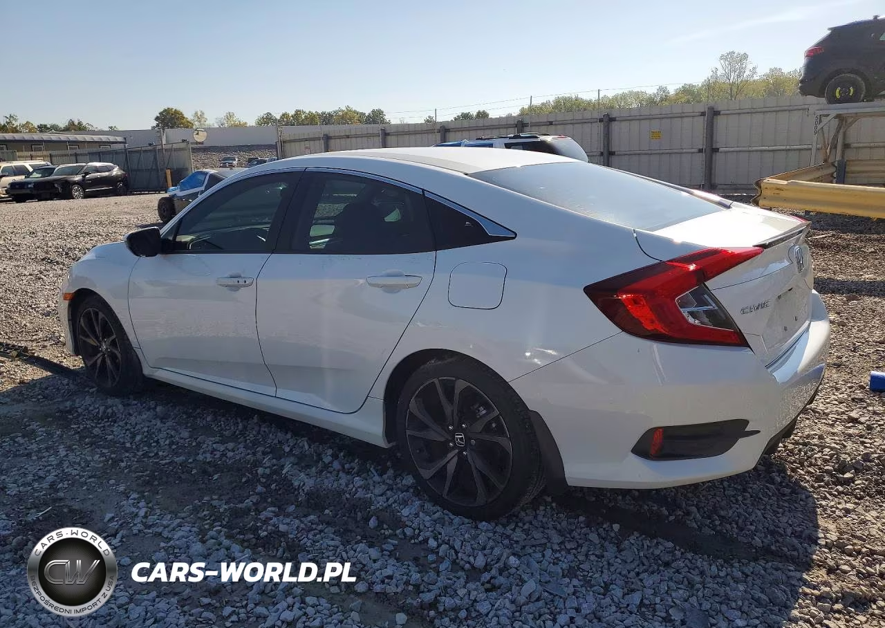2020 Honda Civic Sport VIN:2HGFC2F80LH602120 - 2