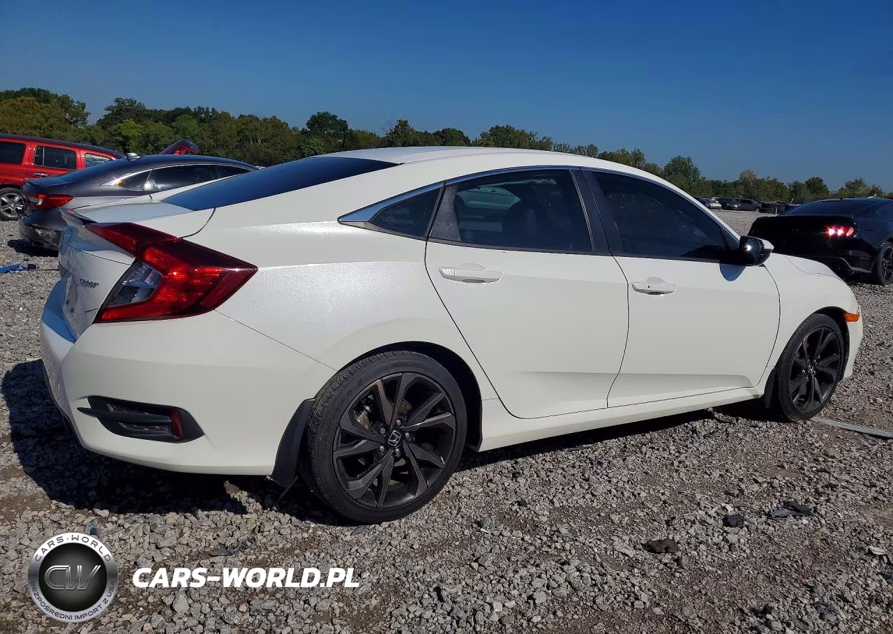 2020 Honda Civic Sport VIN:2HGFC2F80LH602120 - 3