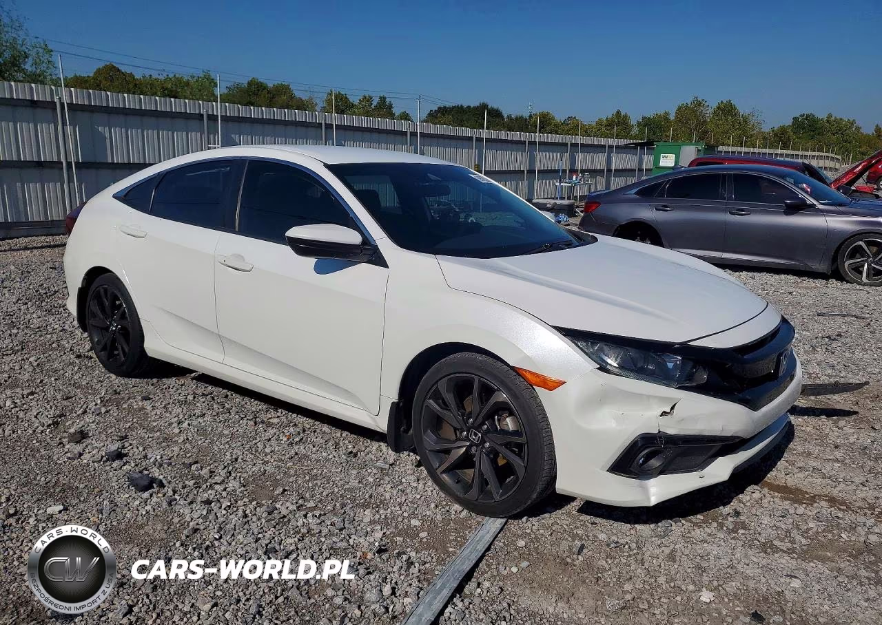 2020 Honda Civic Sport VIN:2HGFC2F80LH602120 - 4