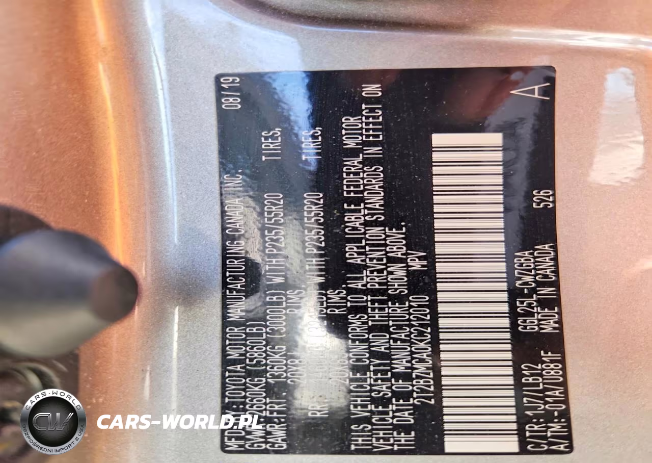 2019 Lexus Rx 350 Base VIN:2T2BZMCA0KC212010 - 14