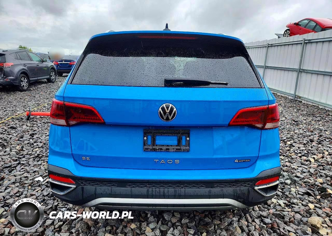 2022 Volkswagen Taos Se Iq Drive VIN:3VVPX7B29NM009223 - 6