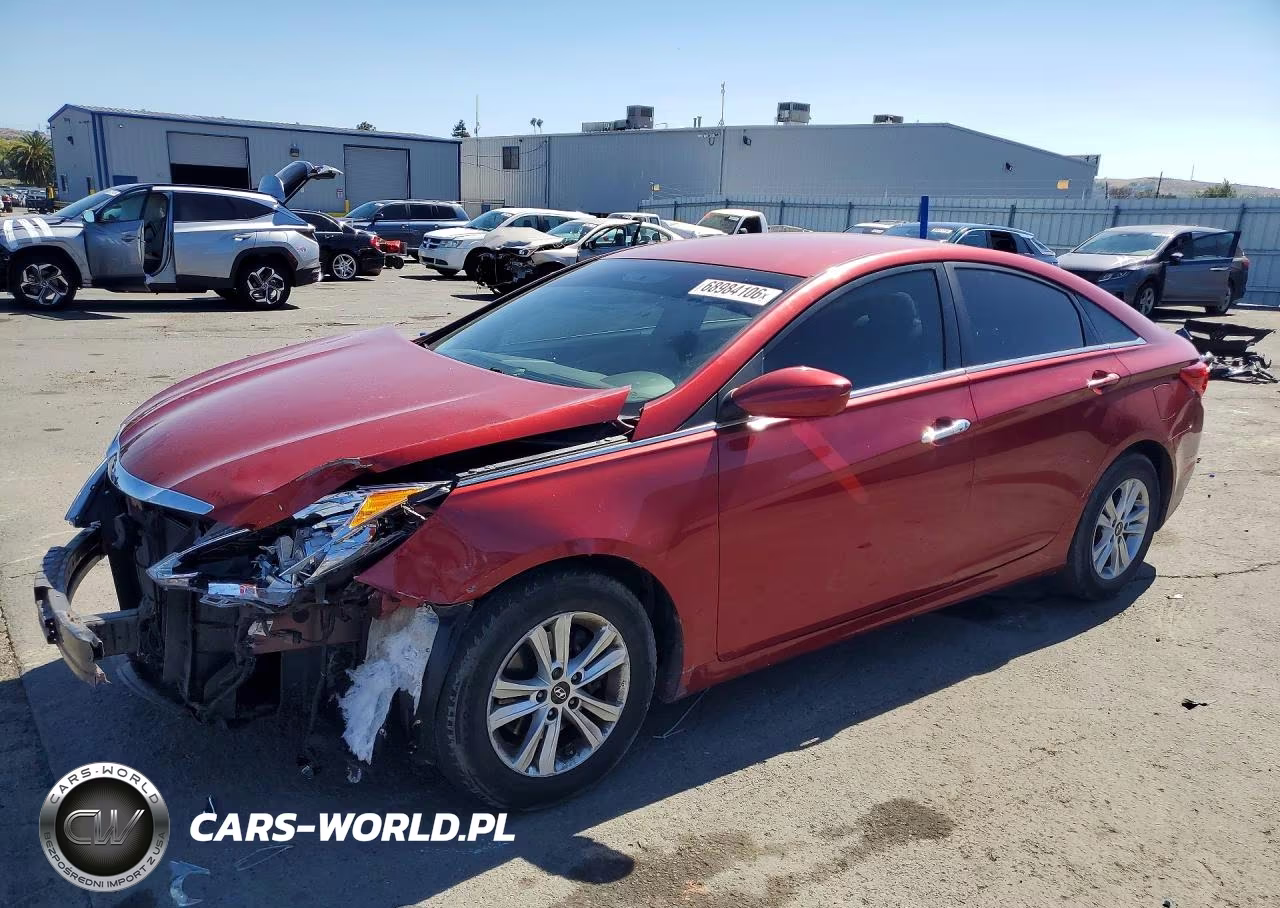 2013 Hyundai Sonata Gls VIN:5NPEB4AC1DH780826 - 1