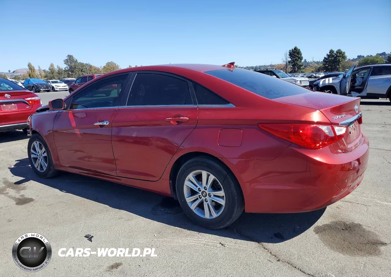 2013 Hyundai Sonata Gls VIN:5NPEB4AC1DH780826 - 2