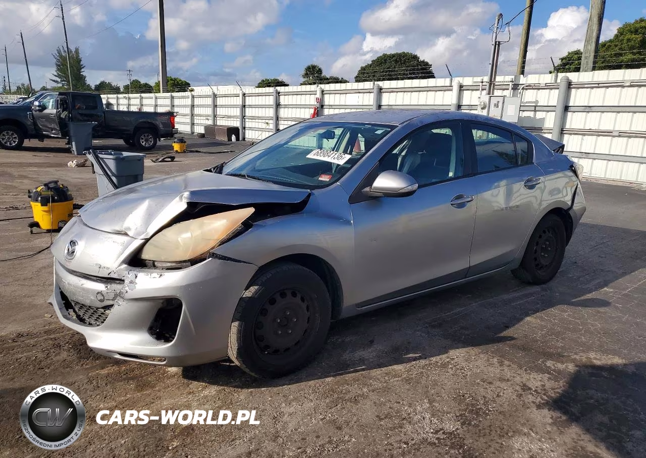 2012 Mazda 3 I VIN:JM1BL1UF5C1589078 - 1