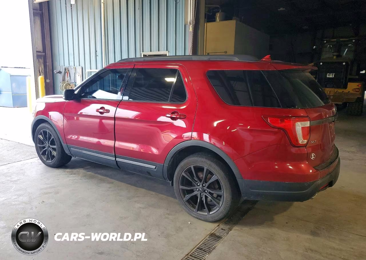 2018 Ford Explorer Xlt VIN:1FM5K7D8XJGA36002 - 2
