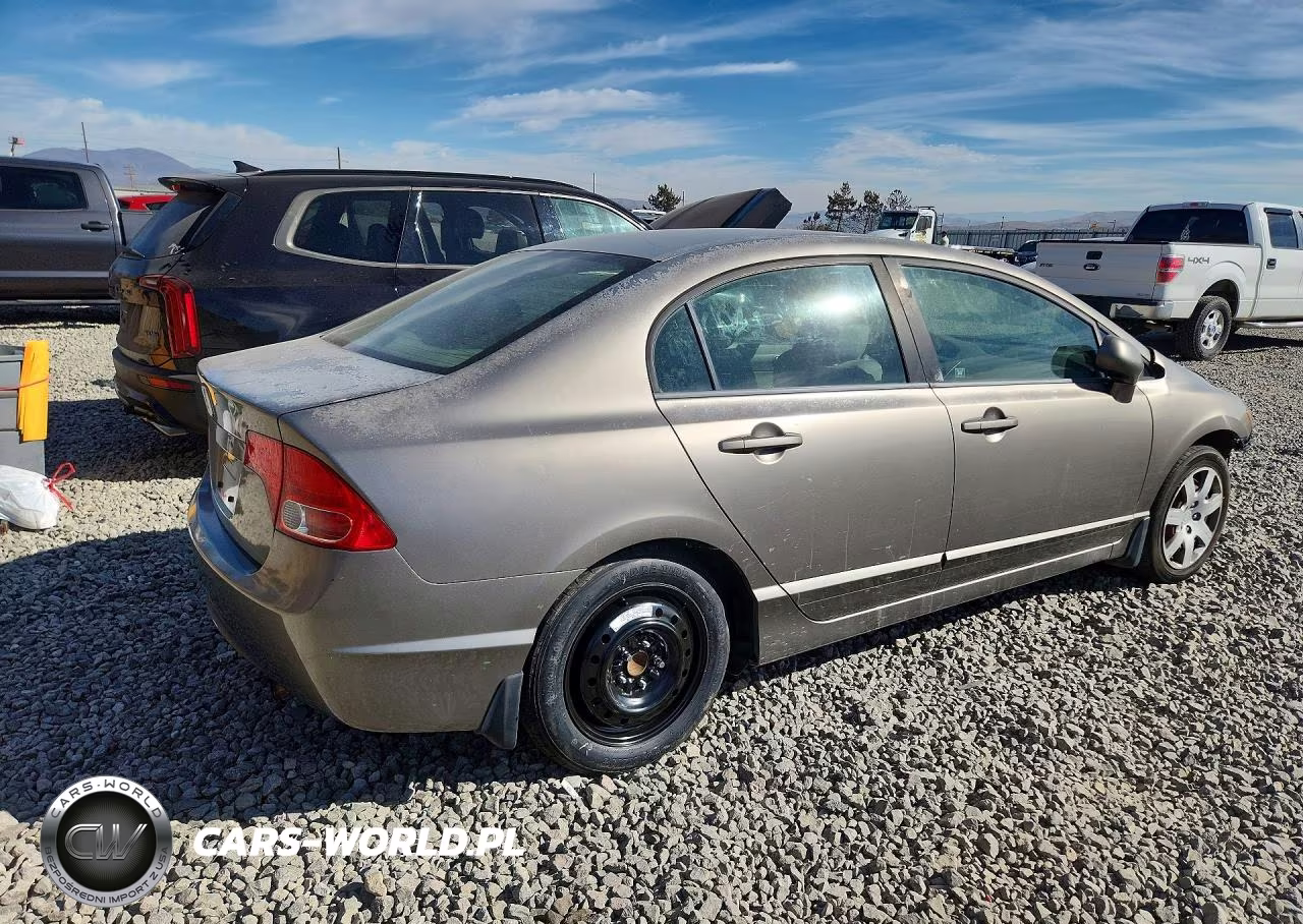 2008 Honda Civic Lx VIN:JHMFA16518S001415 - 3
