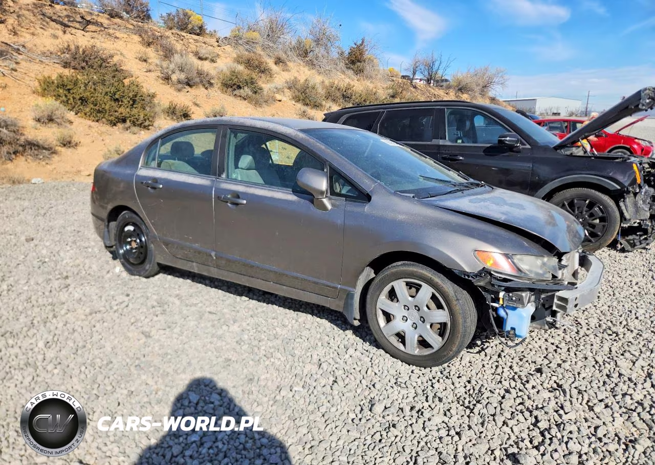 2008 Honda Civic Lx VIN:JHMFA16518S001415 - 4