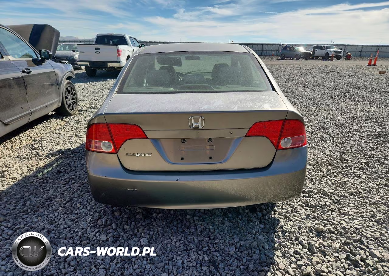 2008 Honda Civic Lx VIN:JHMFA16518S001415 - 6