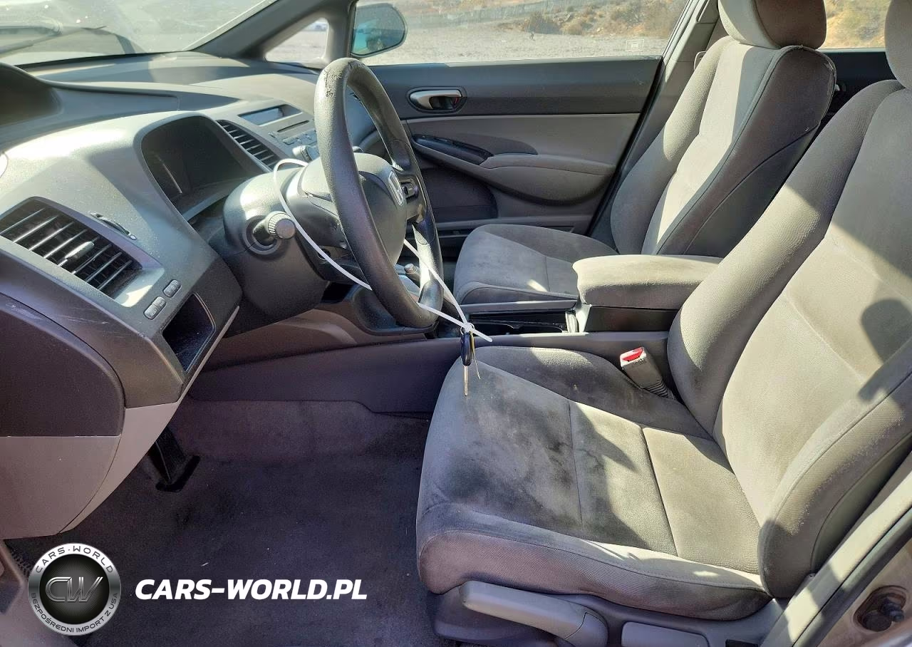 2008 Honda Civic Lx VIN:JHMFA16518S001415 - 7
