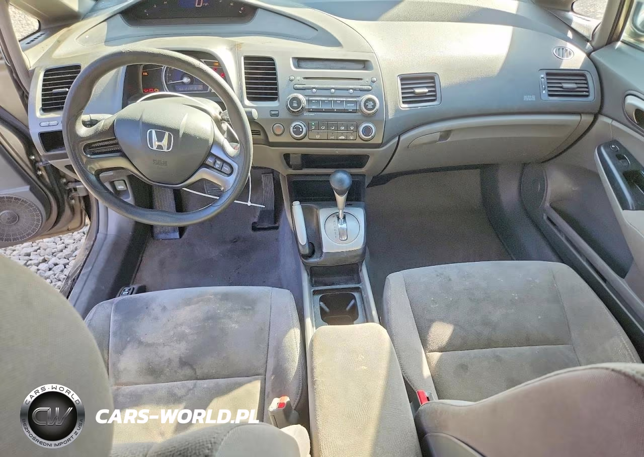 2008 Honda Civic Lx VIN:JHMFA16518S001415 - 8