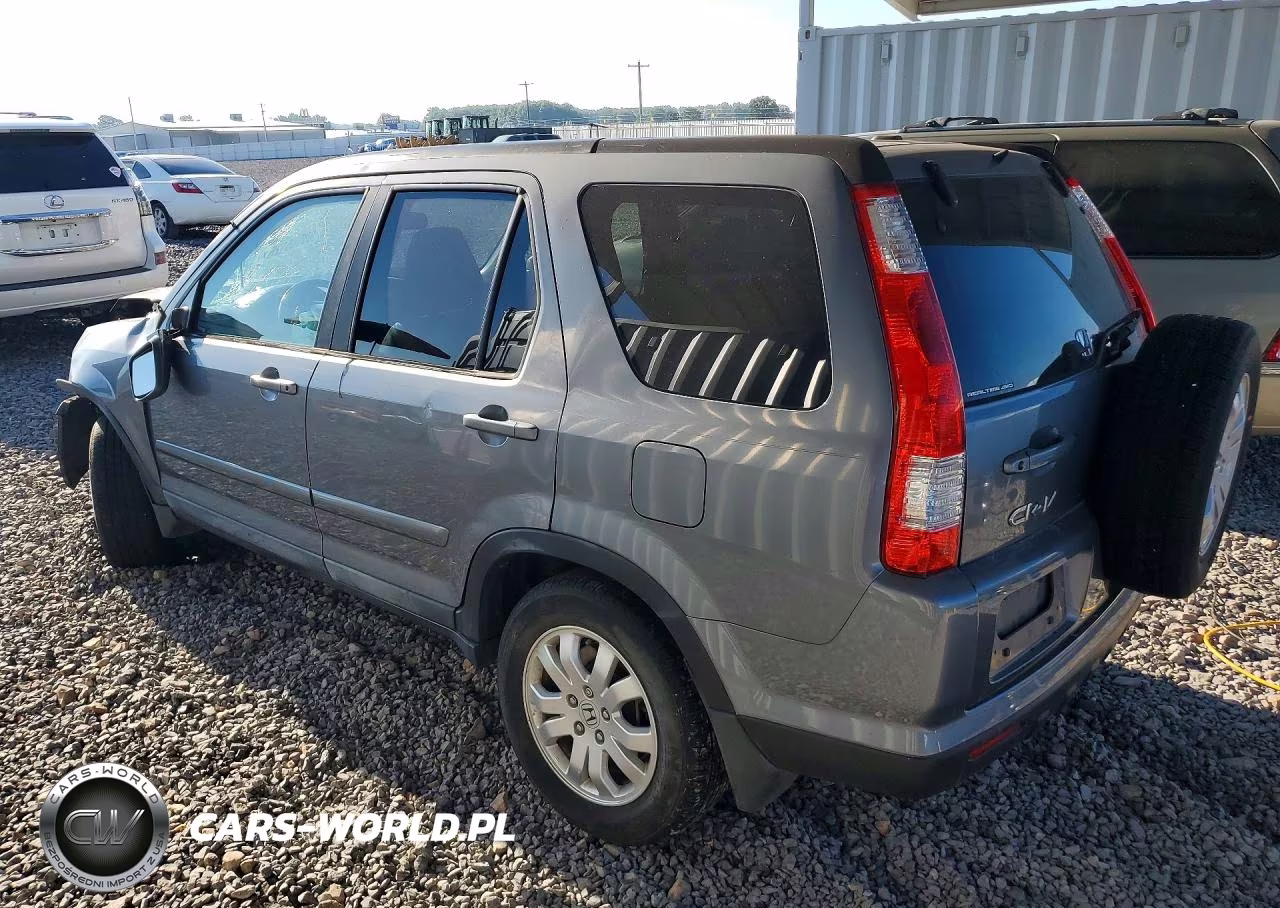 2006 Honda Cr-V Se VIN:SHSRD78976U424625 - 2