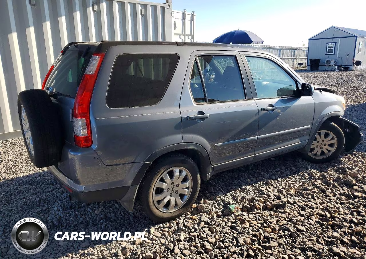 2006 Honda Cr-V Se VIN:SHSRD78976U424625 - 3