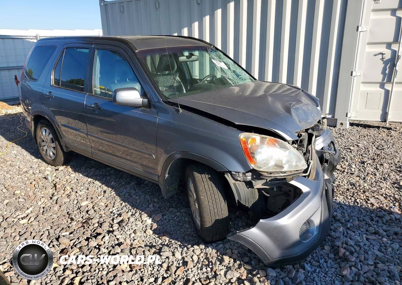 2006 Honda Cr-V Se VIN:SHSRD78976U424625 - 4