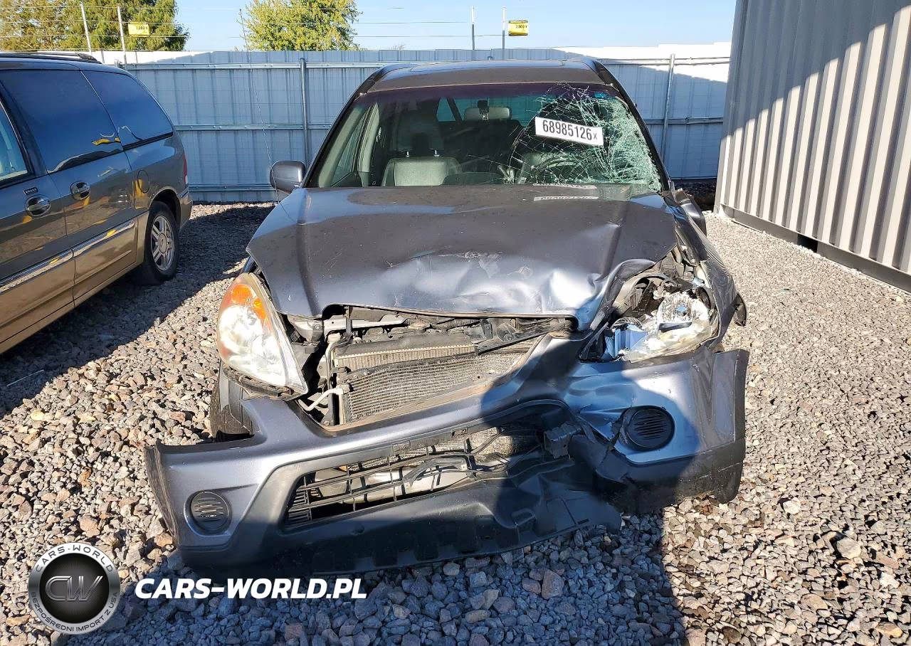 2006 Honda Cr-V Se VIN:SHSRD78976U424625 - 5