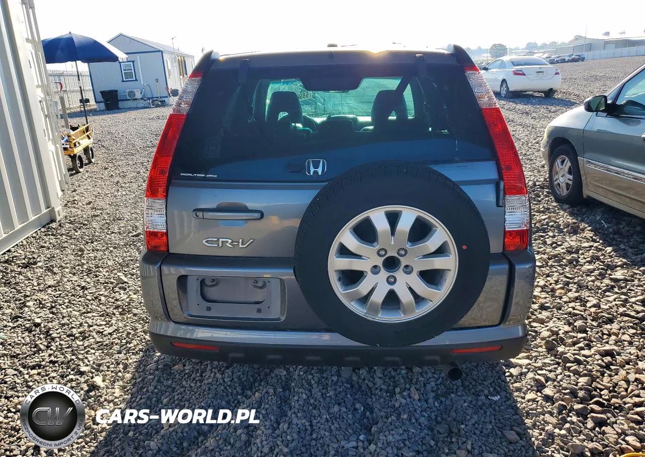 2006 Honda Cr-V Se VIN:SHSRD78976U424625 - 6