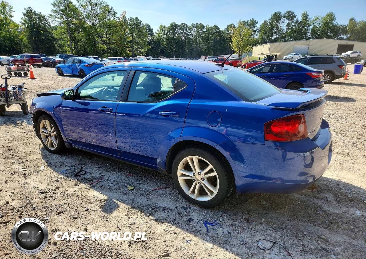 2014 Dodge Avenger Sxt VIN:1C3CDZCG9EN117671 - 2